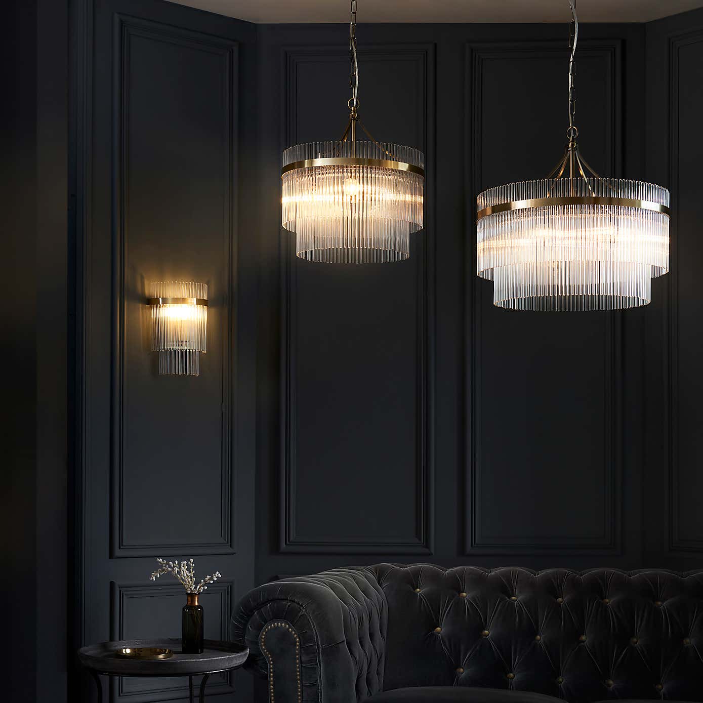 Vogue Langdon 3 Light Chandelier