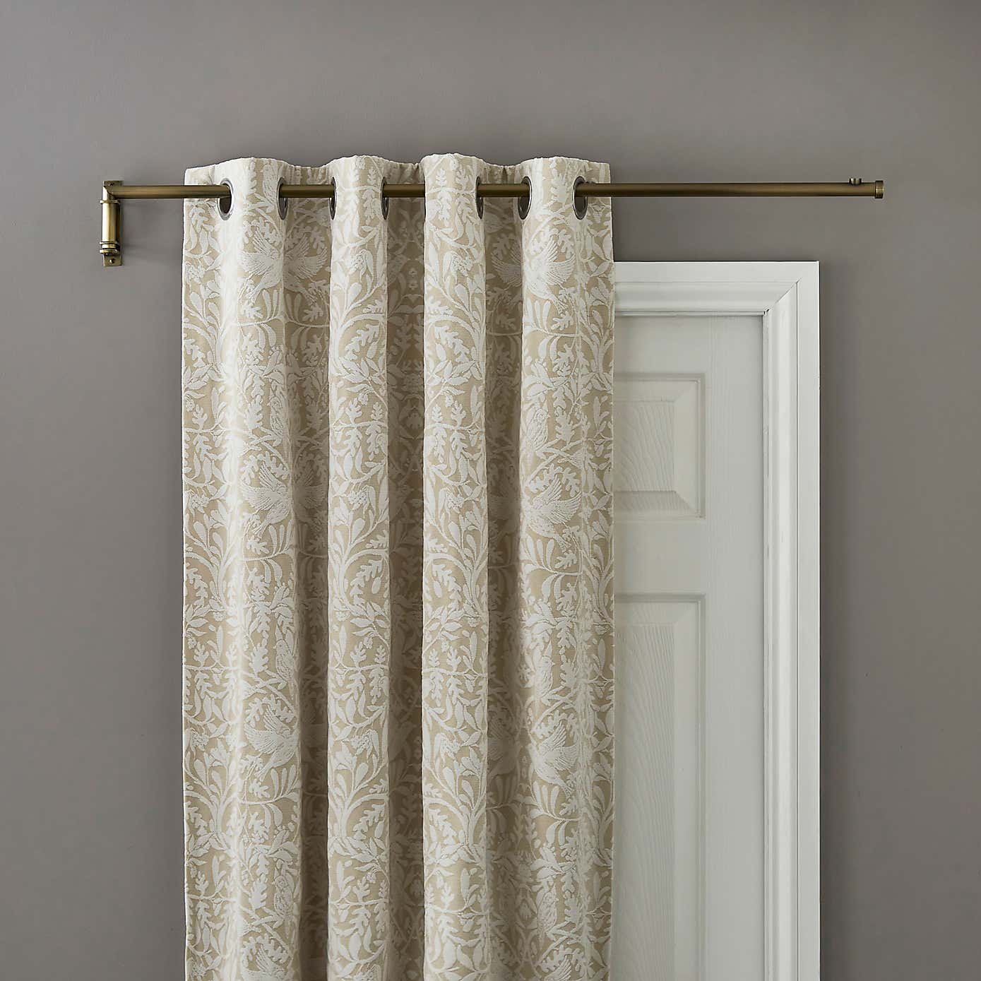 Trinity Metal Door Curtain Pole