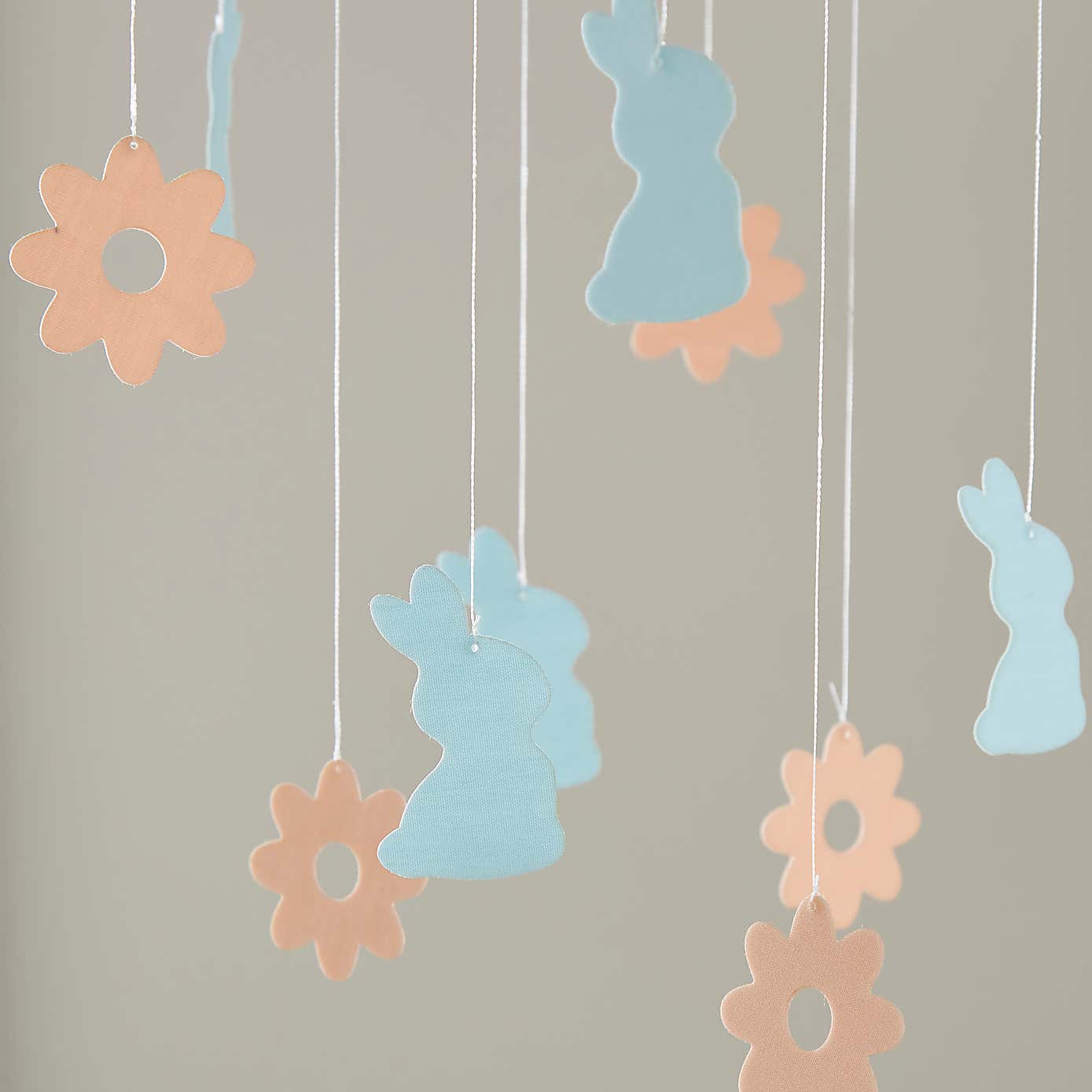 Ditsy Bunnies Mobile Lamp Shade