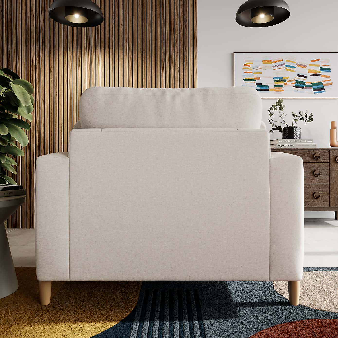 Apollo Soft Texture Snuggle Sofa
