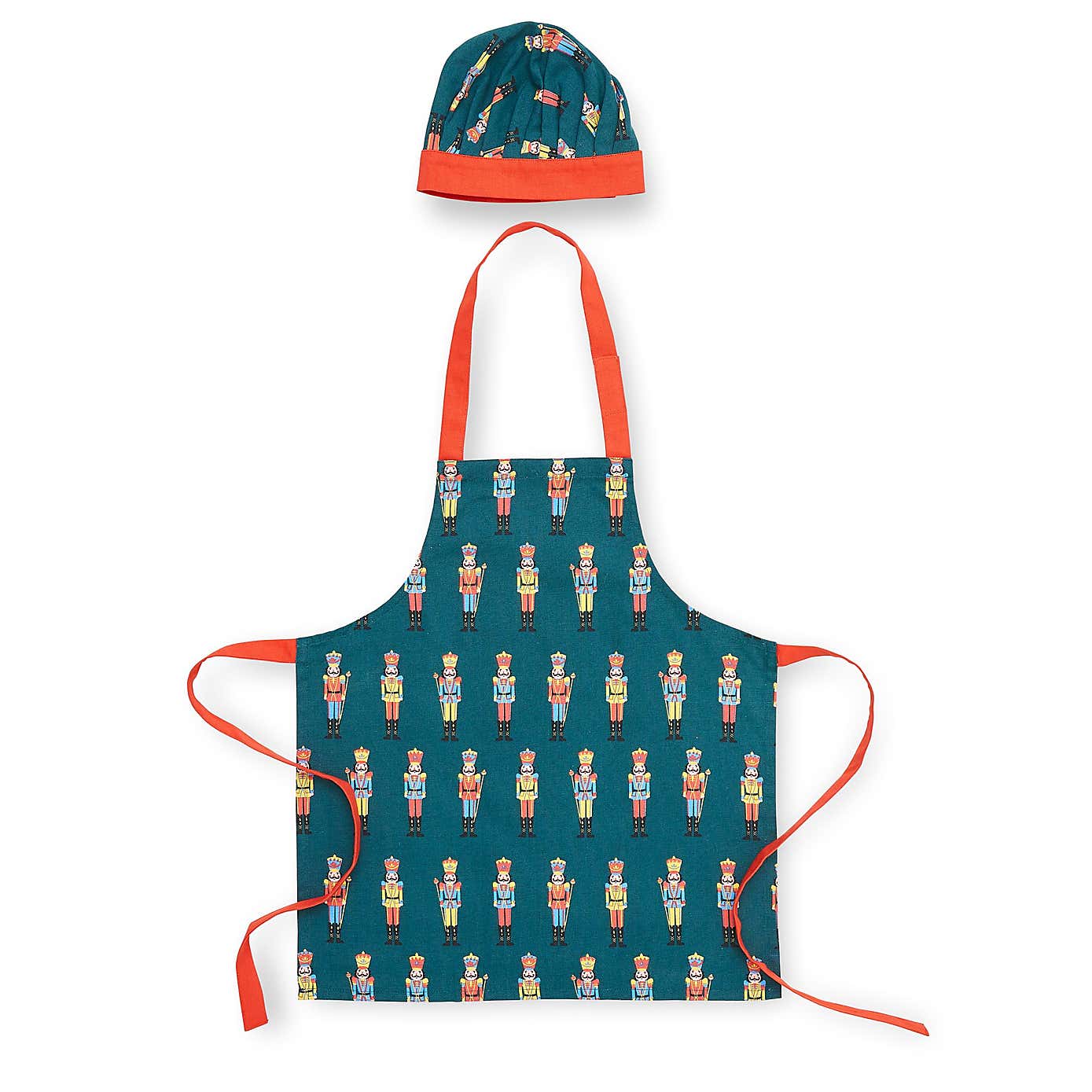 Catherine Lansfield Nutcracker Kids Apron & Hat Set
