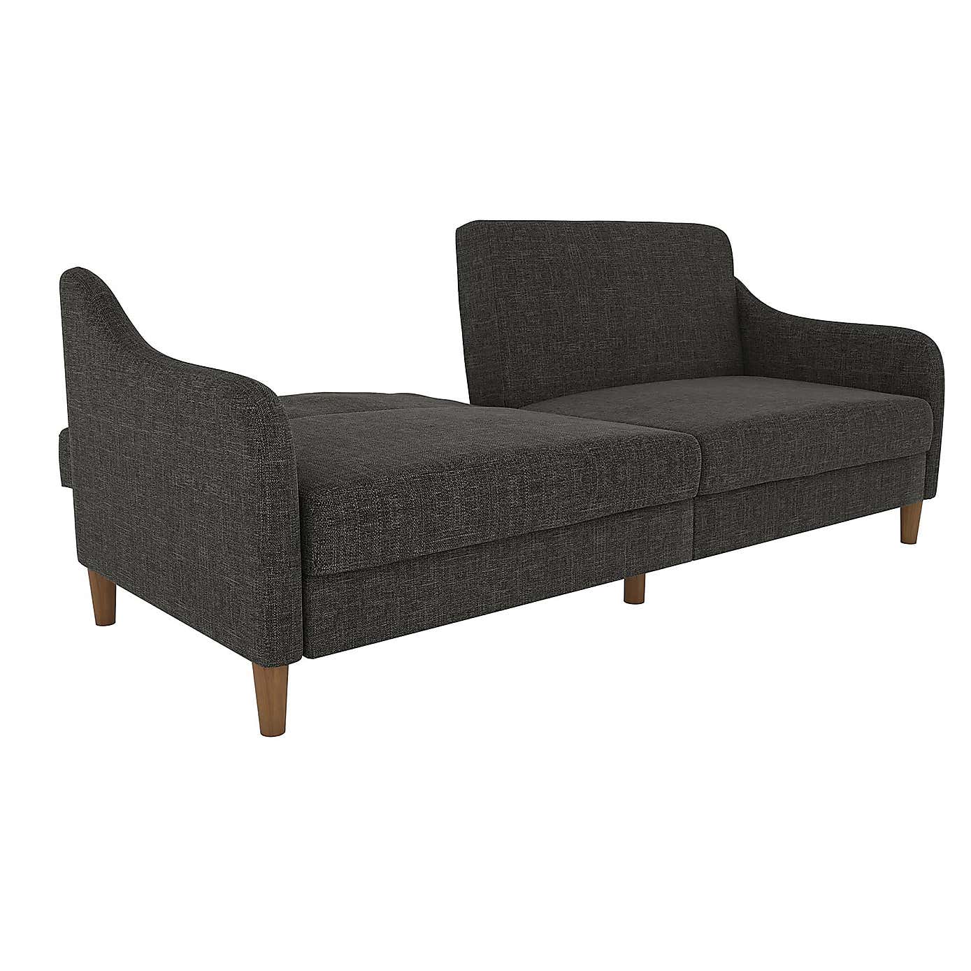 Jasper Linen Sprung Double Sofa Bed