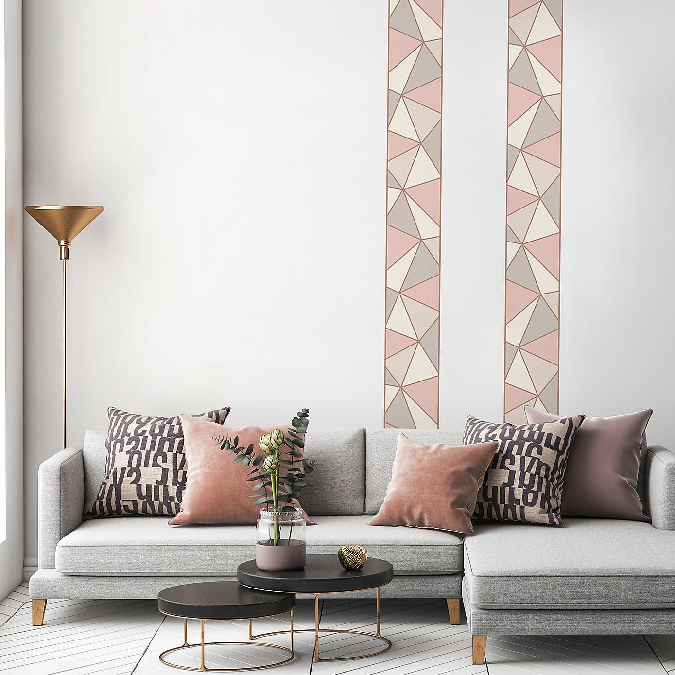 Apex Self Adhesive Wallpaper Border