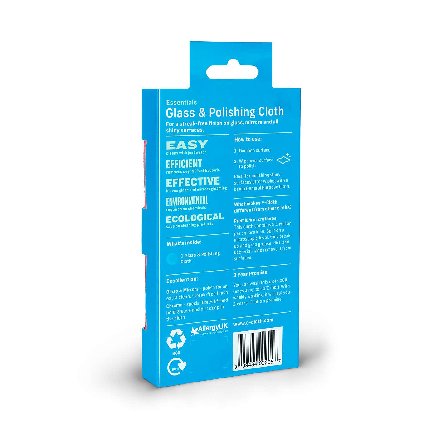 E-Cloth Ultra Glass And Polishing Cloth