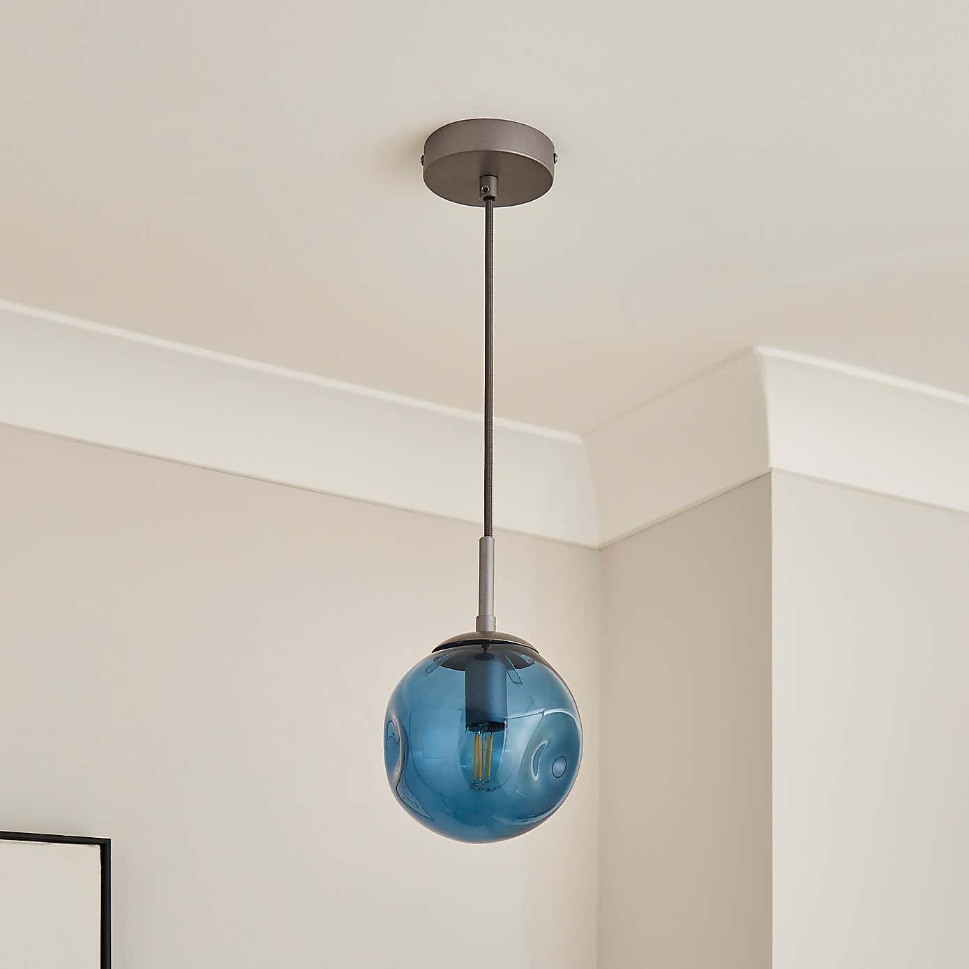 Alexis Glass Adjustable Ceiling Light