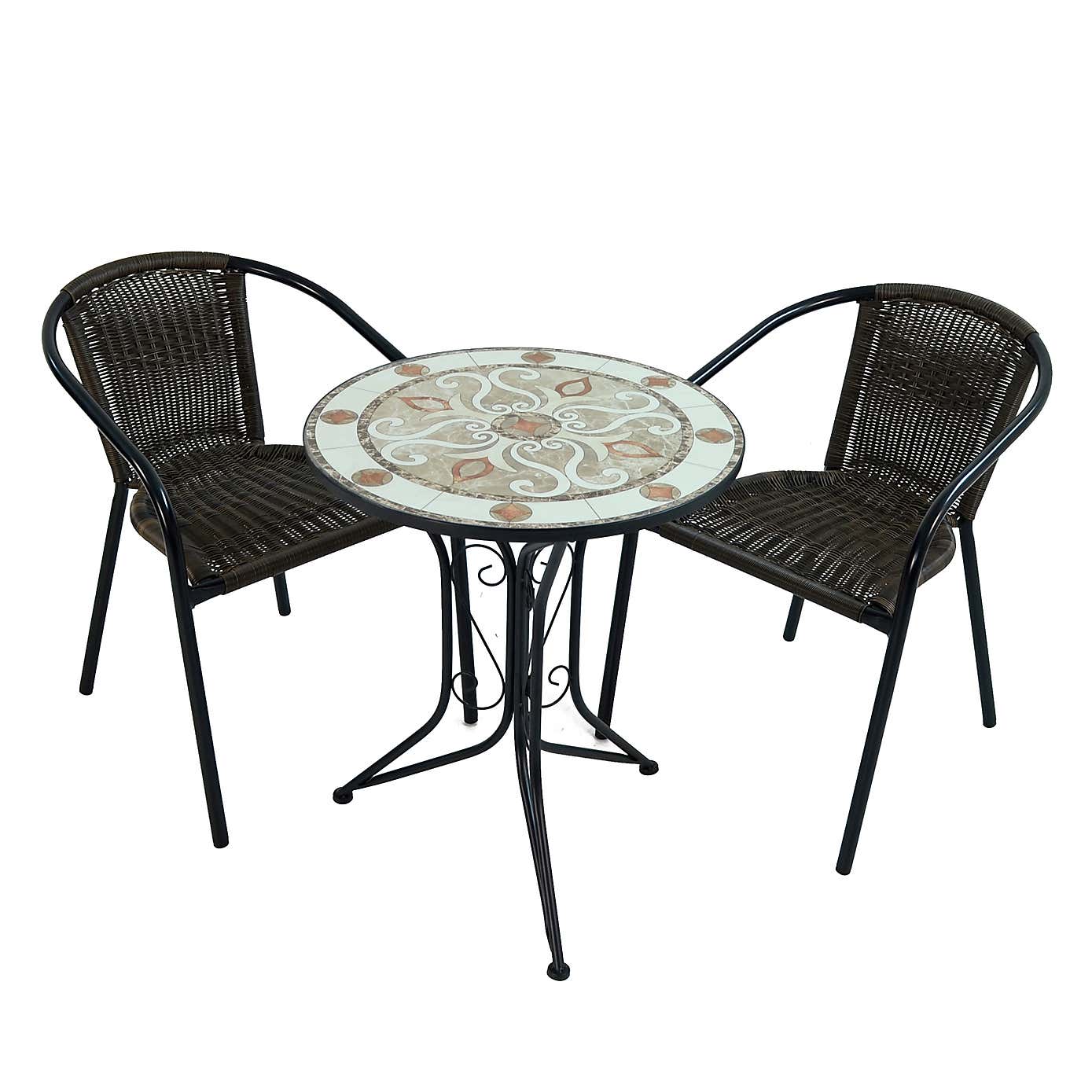 Estoril Bistro 60cm Set San Remo