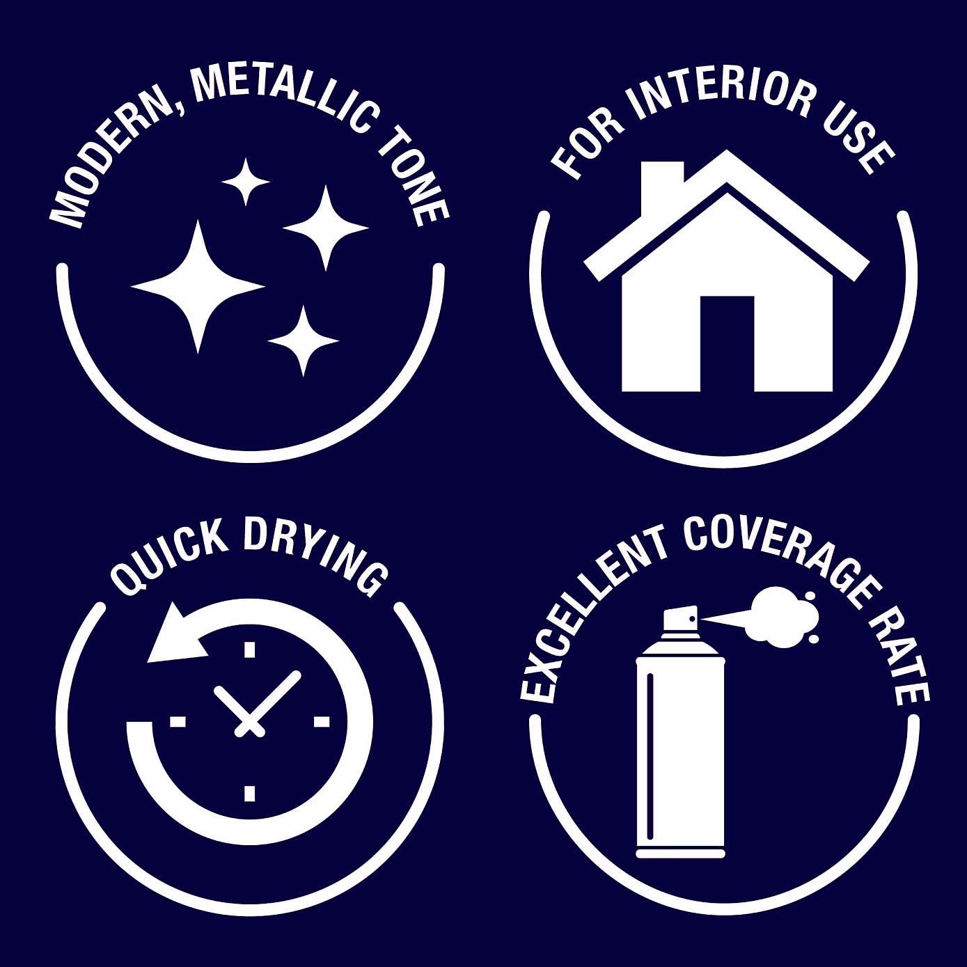 Rust-Oleum Rose Gold Metallic Spray Paint