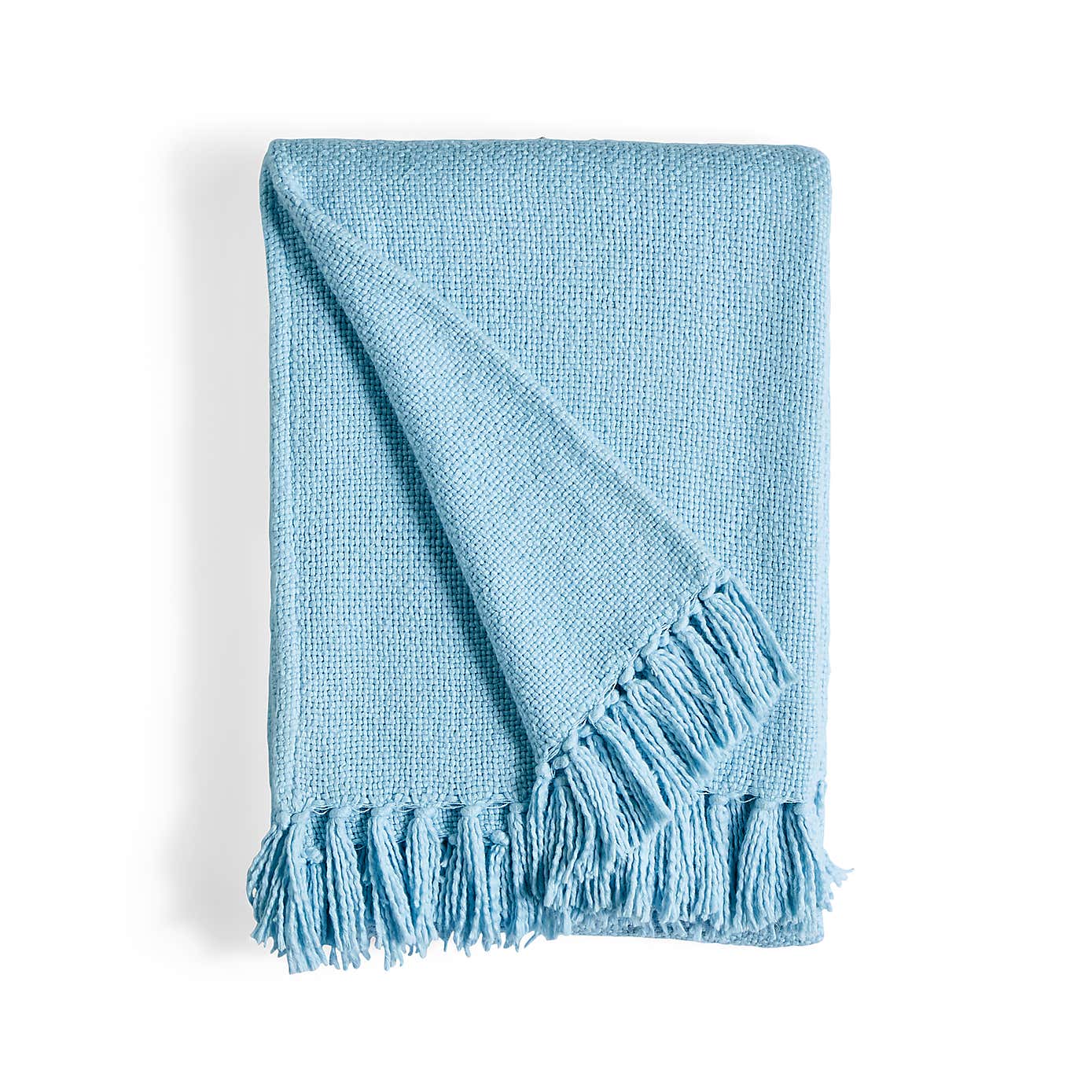 Aris Cotton Weave Black Throw