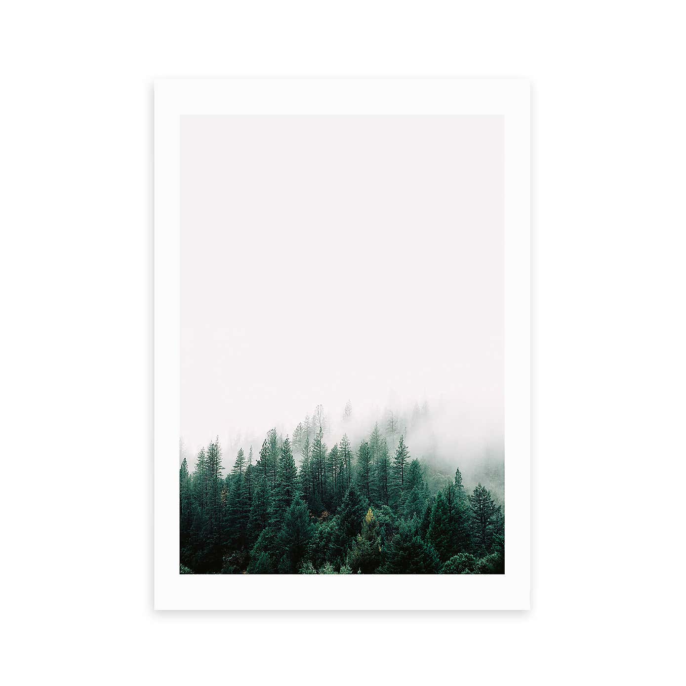 East End Prints Forest Mist Print