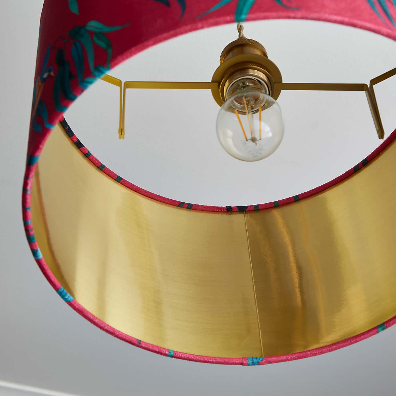 Kingfisher Drum Lamp Shade