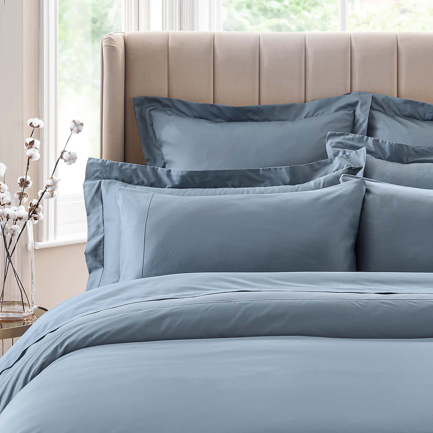 Dorma Smooth & Soft 300 Thread Count Cotton Sateen Duvet Cover