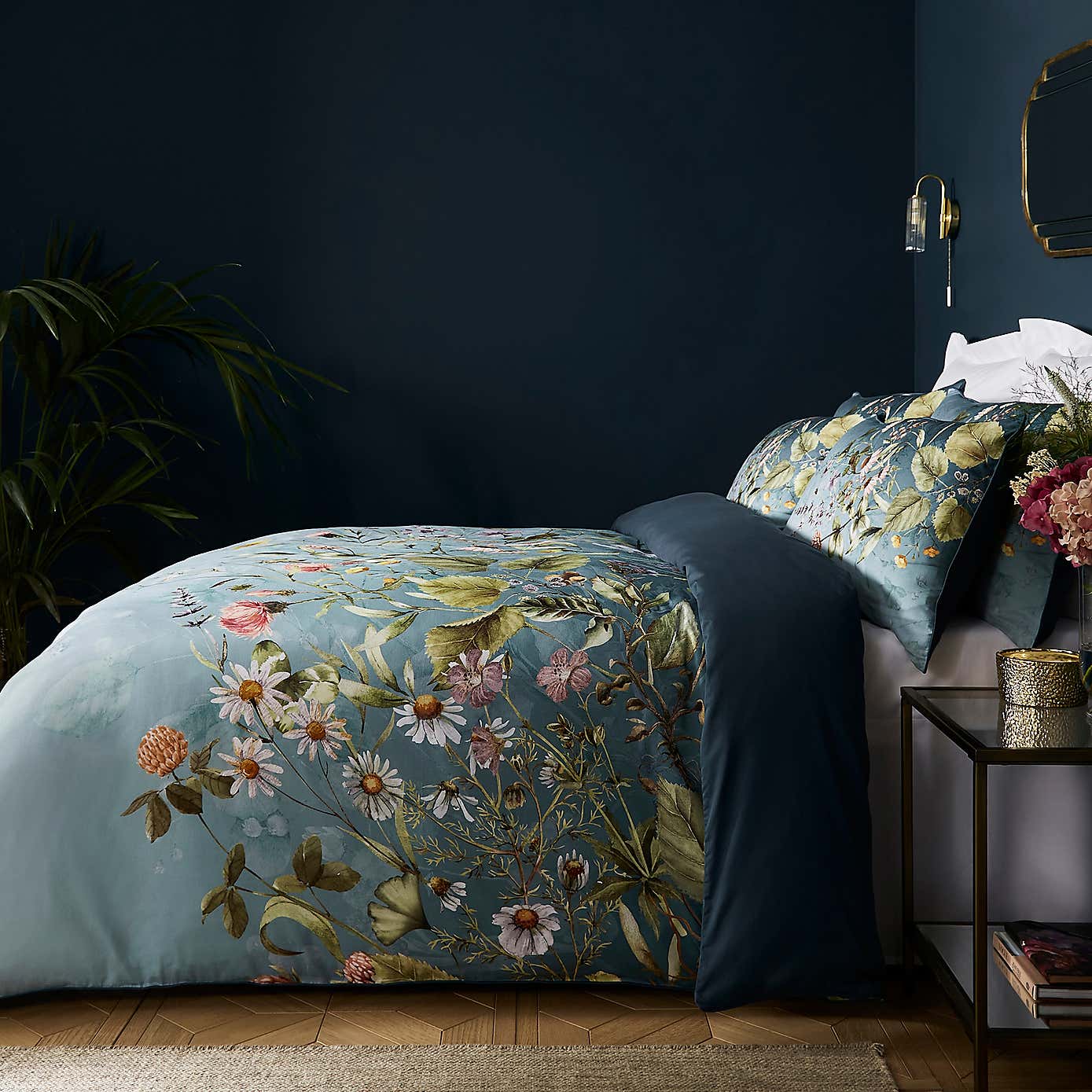 Dorma Meadow Breeze 100% Cotton Duvet Cover and Pillowcase Set