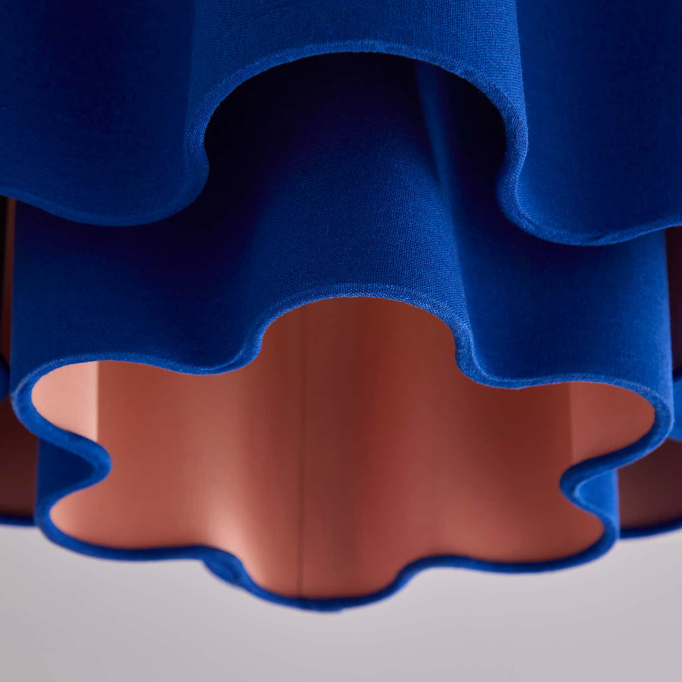 Sophie Robinson Wavy Two Tier Lamp Shade