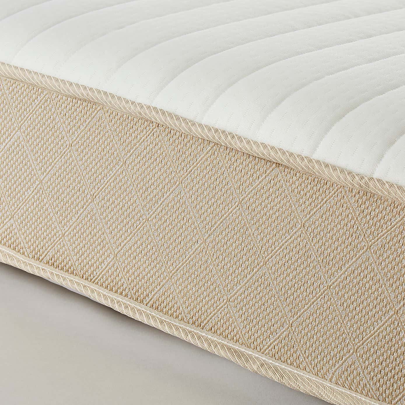 Dunelm Rolled Memory Foam Open Coil Mattress