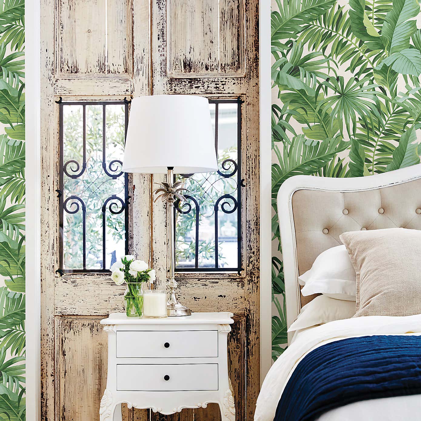 NuWallpaper Maui Green Self Adhesive Wallpaper