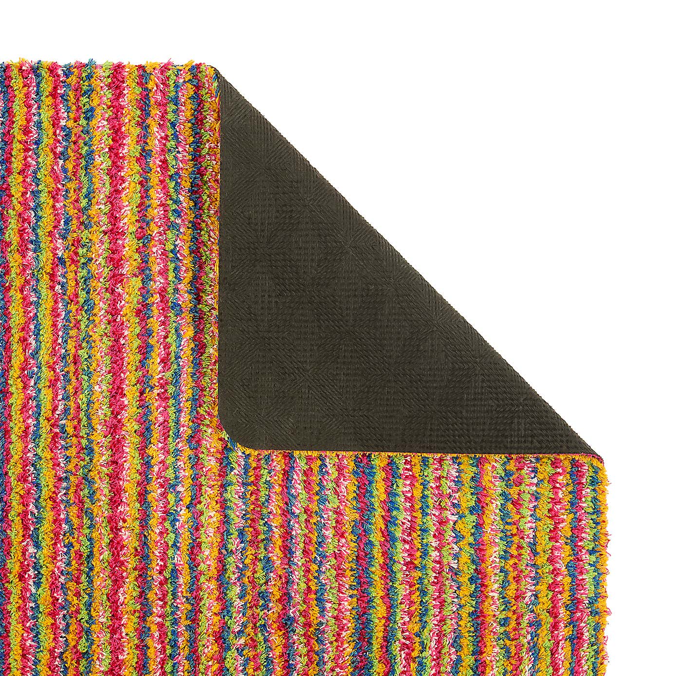 Marvel Striped Washable Cotton Doormat