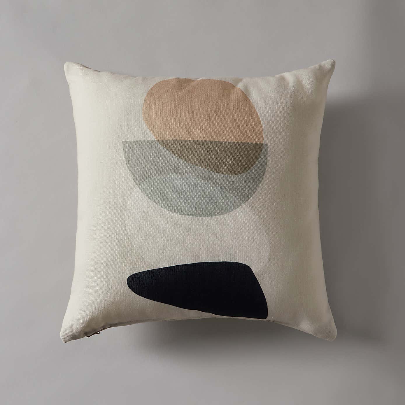 Pebble Neutral Modern Cushion