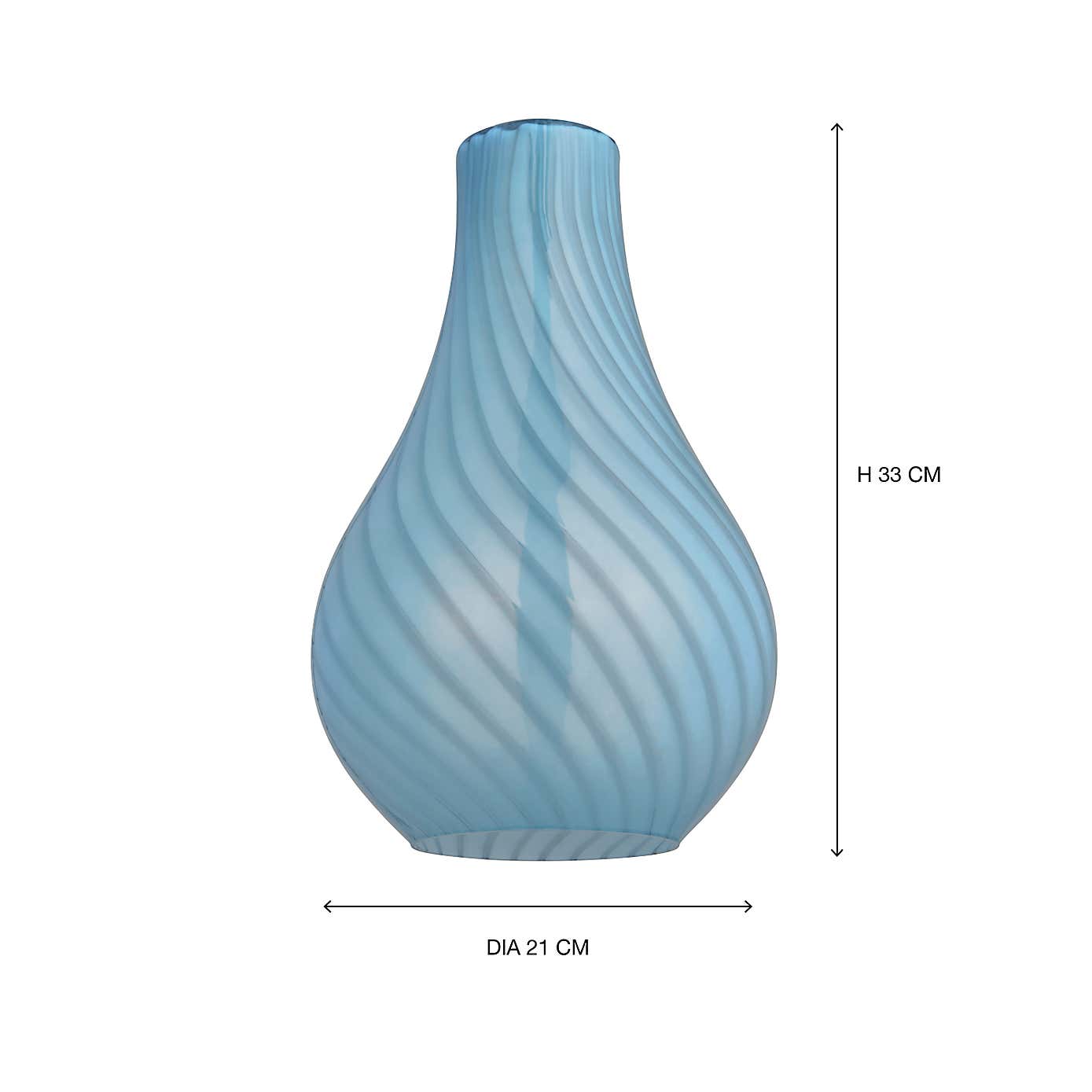 Candy Stripe Easy Fit Pendant Shade