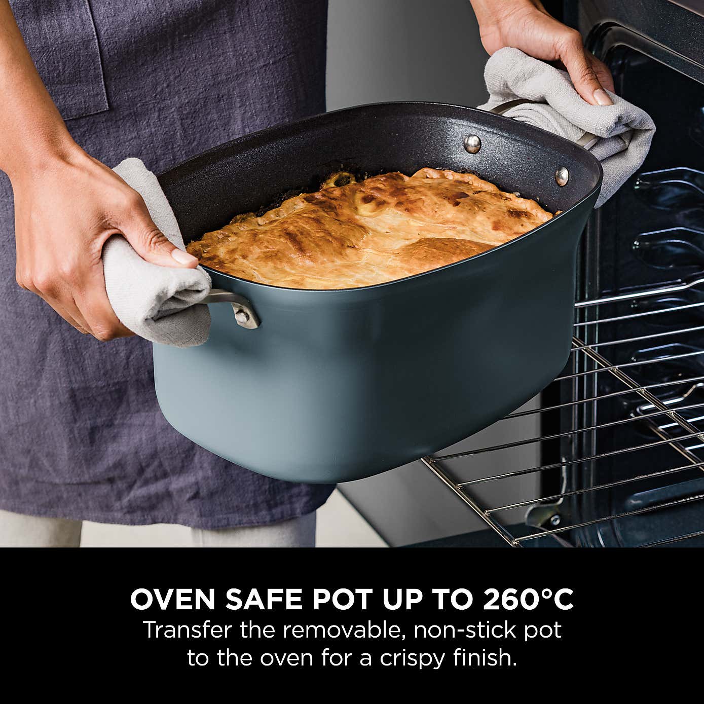 Ninja Foodi 8-in-1 Sea Salt Grey Possible Cooker