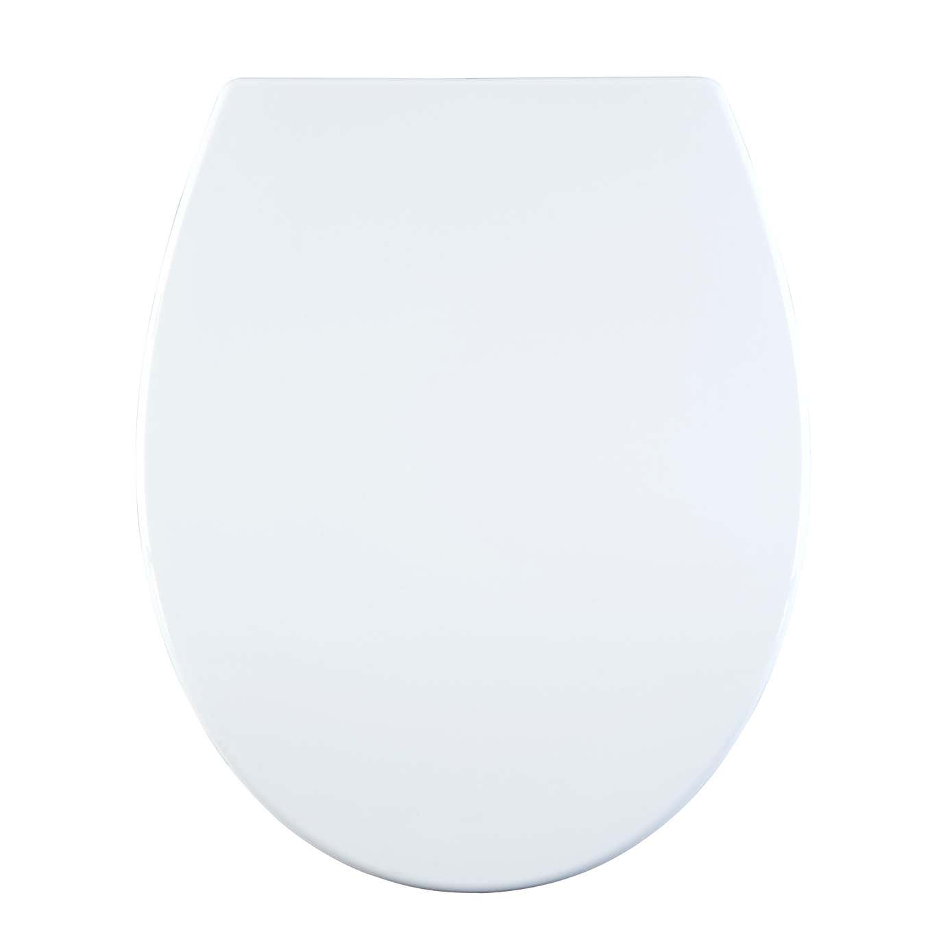 Thermoplast White Toilet Seat