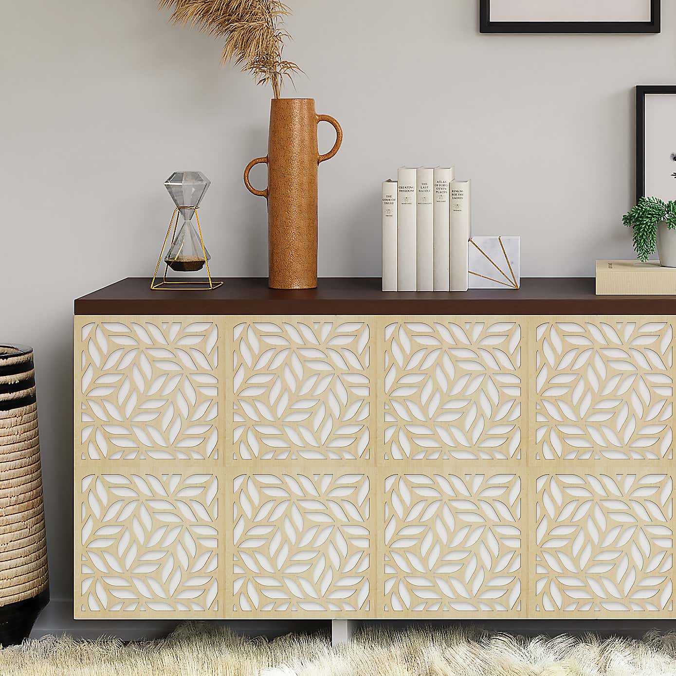 Decorative Leaf Wooden Tiles