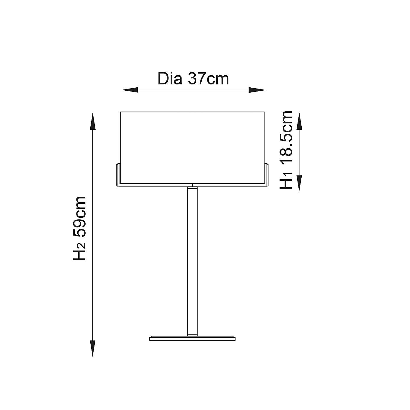 Vogue Balaton Table Lamp