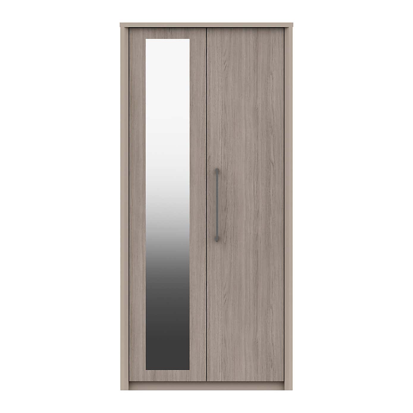Dolan Anthracite 2 Door Wardrobe