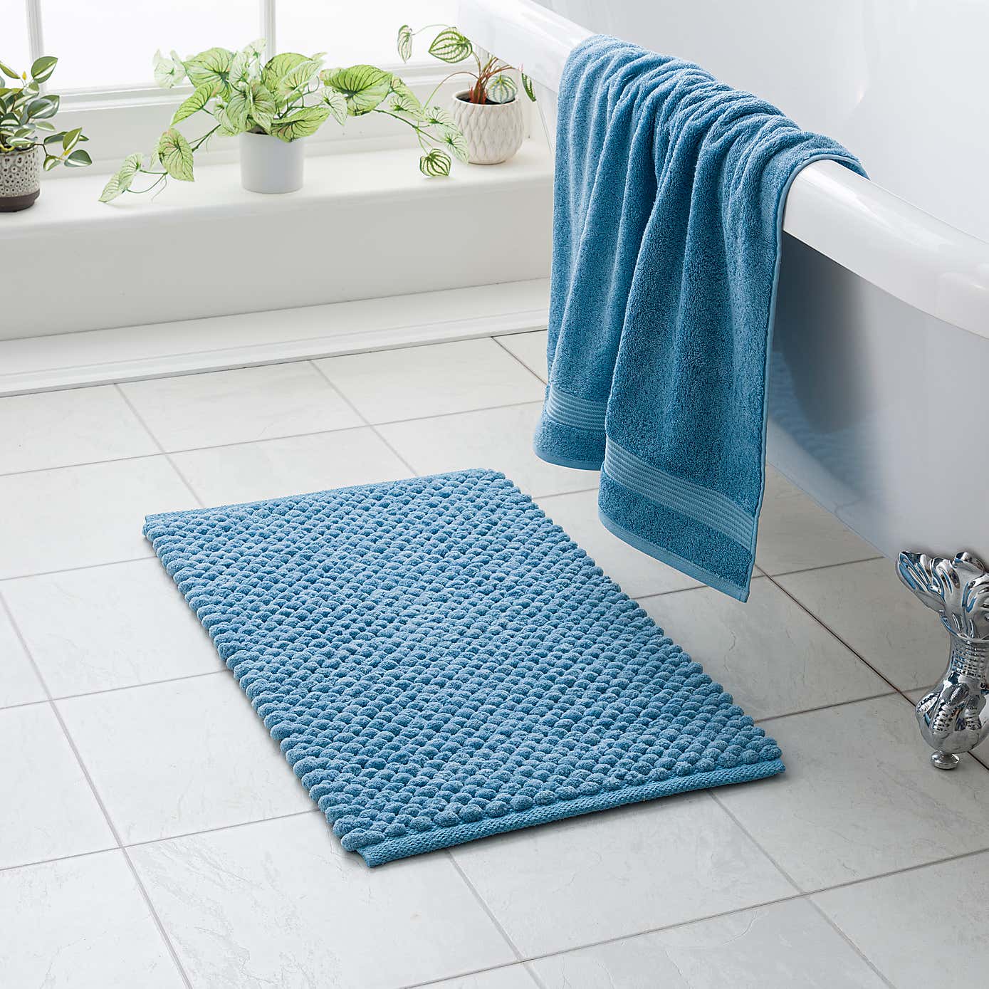 100% Recycled Pebble Bath Mat