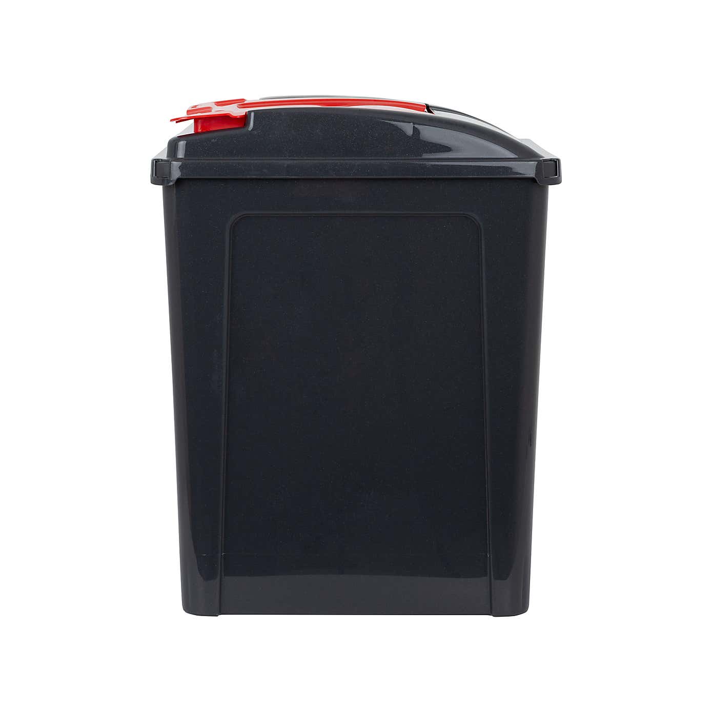 Wham 50L Set of 3 Recycling Bins with Red, Blue, & Green Lids