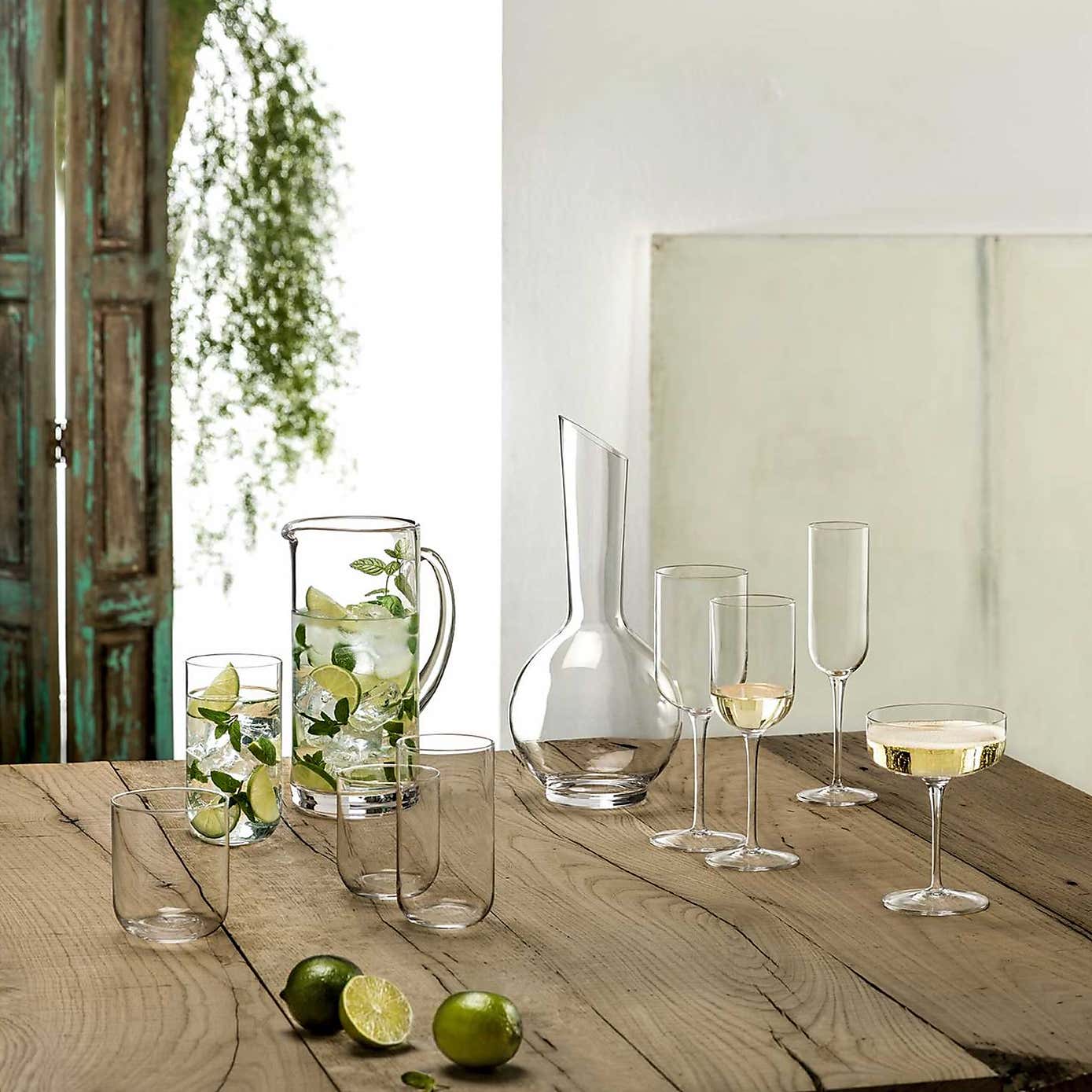 Luigi Bormioli Sublime Set of 4 Coupe Glasses