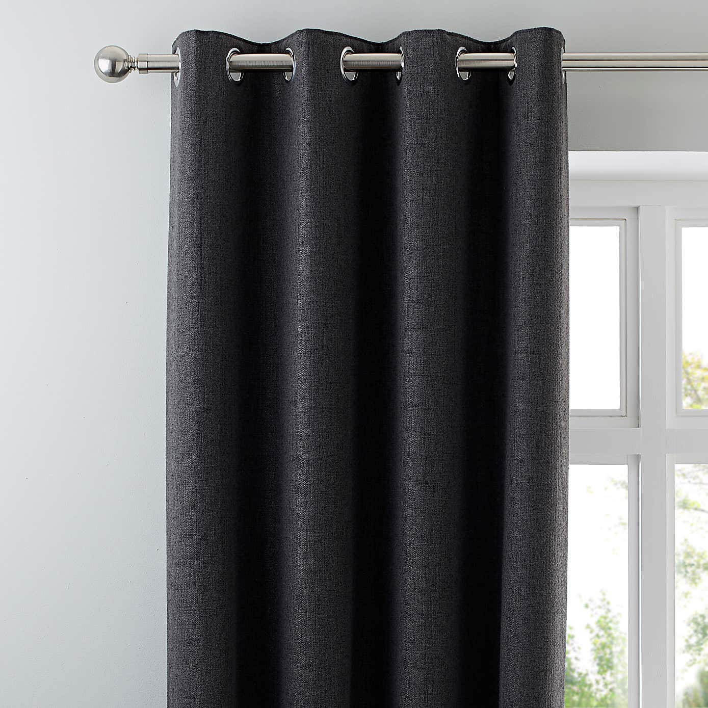 Jennings Natural Thermal Eyelet Curtains