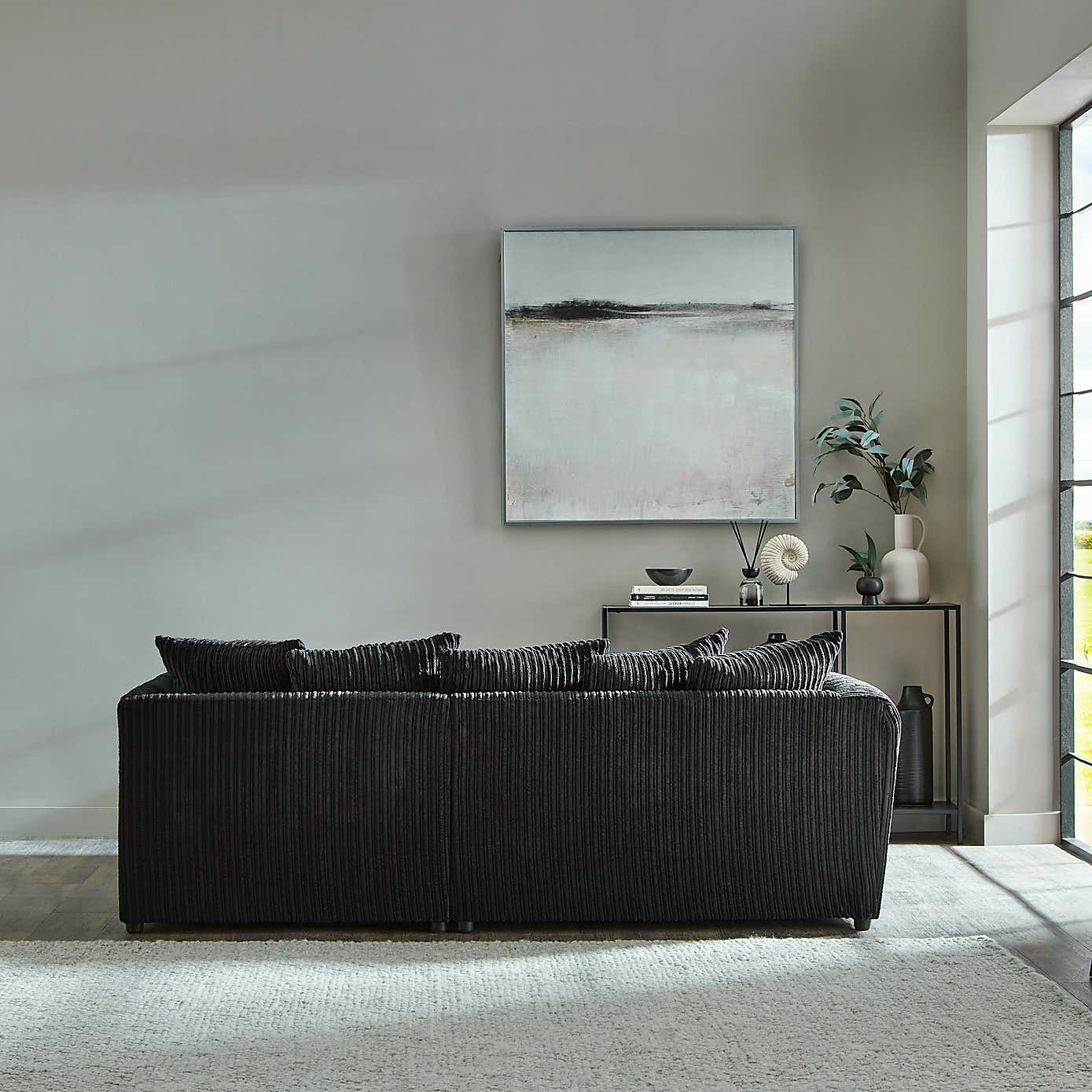 Blake Jumbo Cord Right Hand Corner Sofa