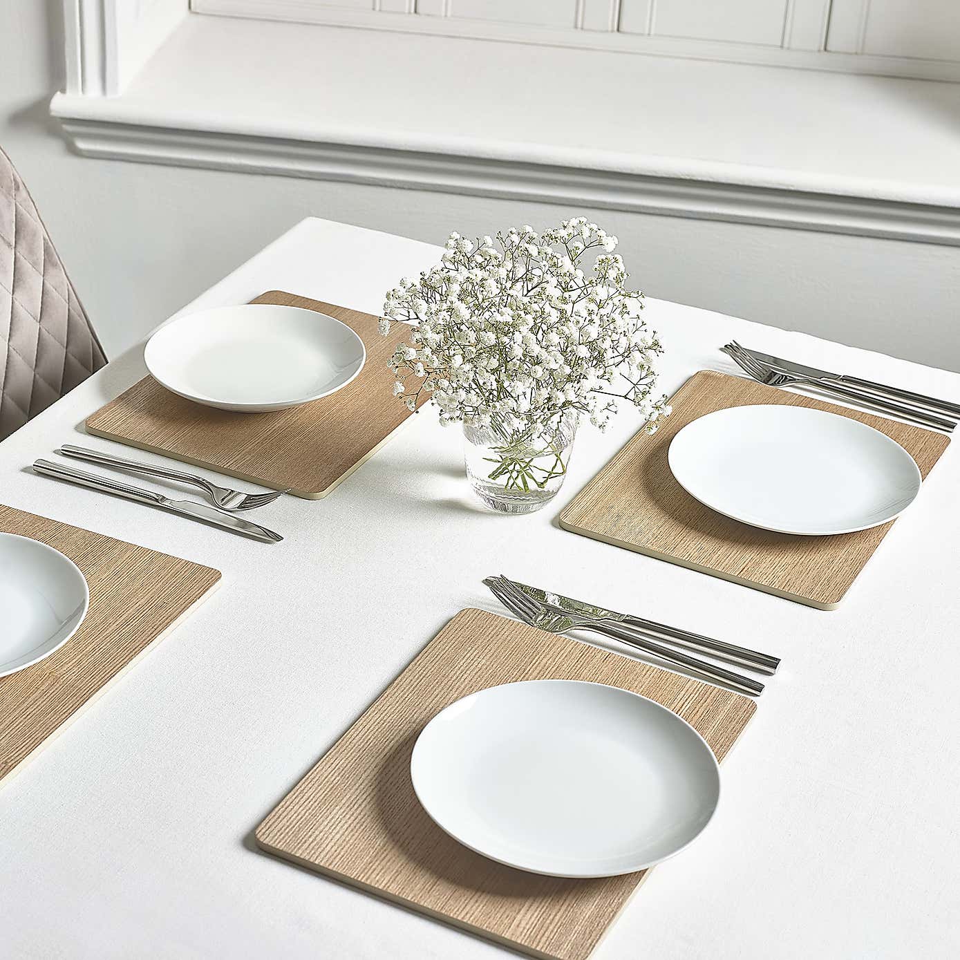 Pack of 4 Maddox Pistachio Placemat