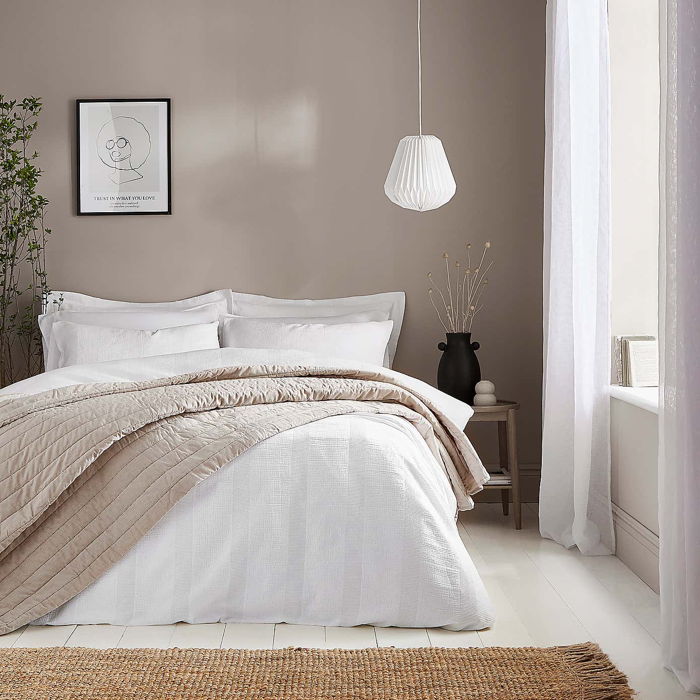 Bamburgh Waffle Oxford Pillowcase