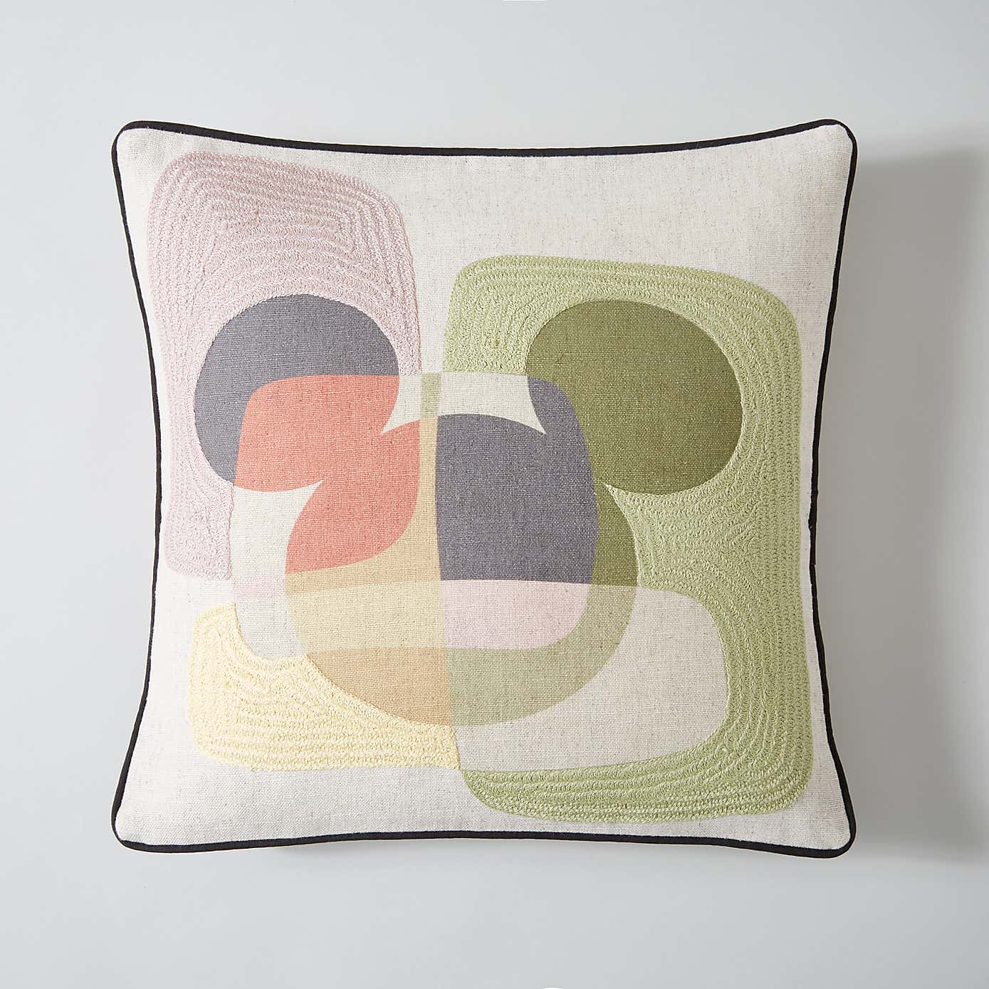 Disney Crewel Work Mickey Cushion 43x43