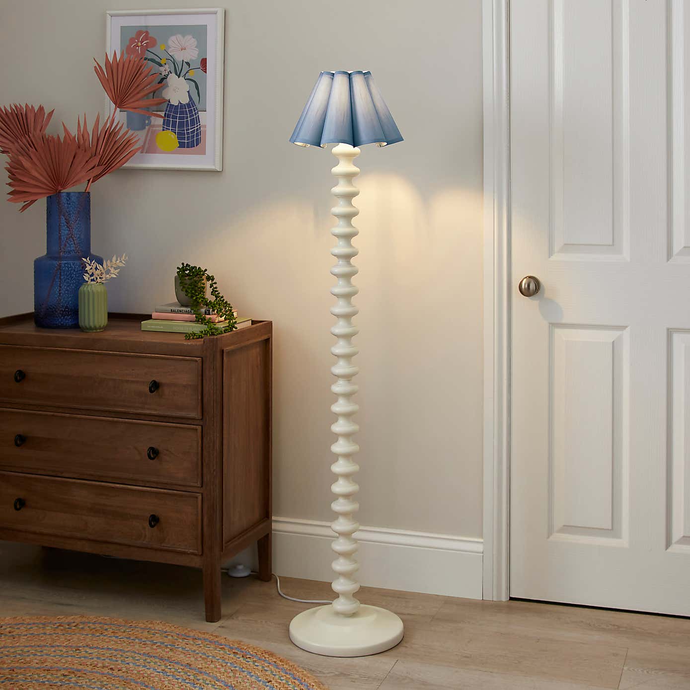 Petal Pleat Easy Fit Lamp Shade