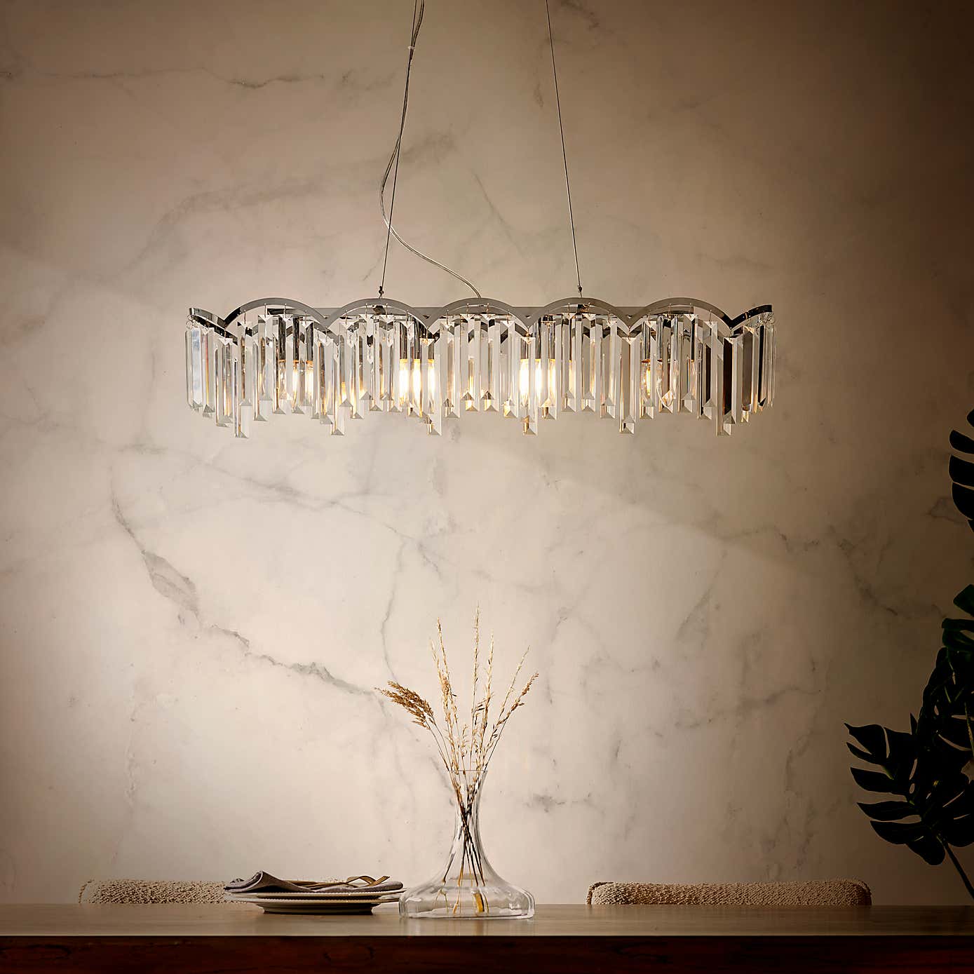 Avila 4 Light Adjustable Diner Ceiling Light