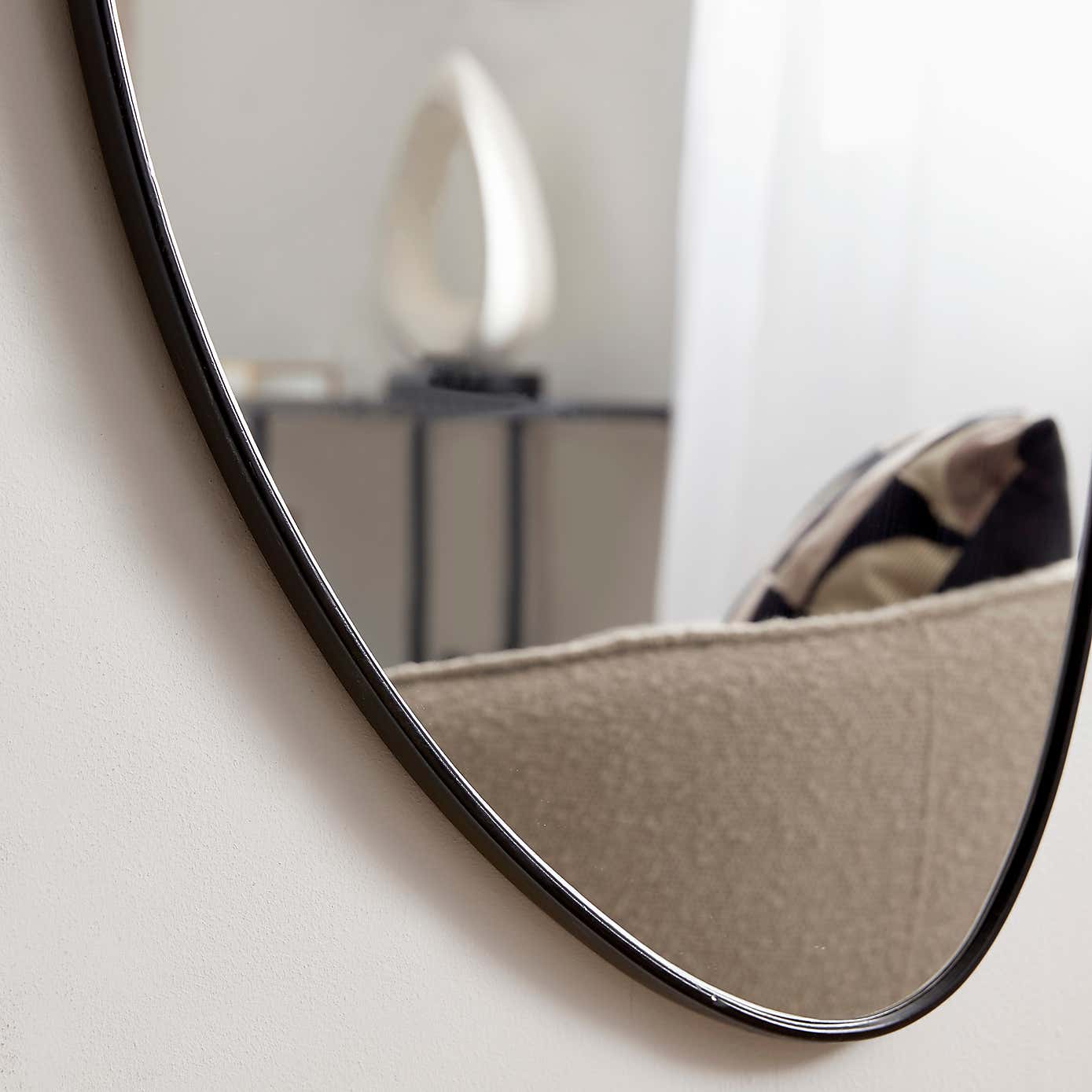 Pebble Abstract Wall Mirror