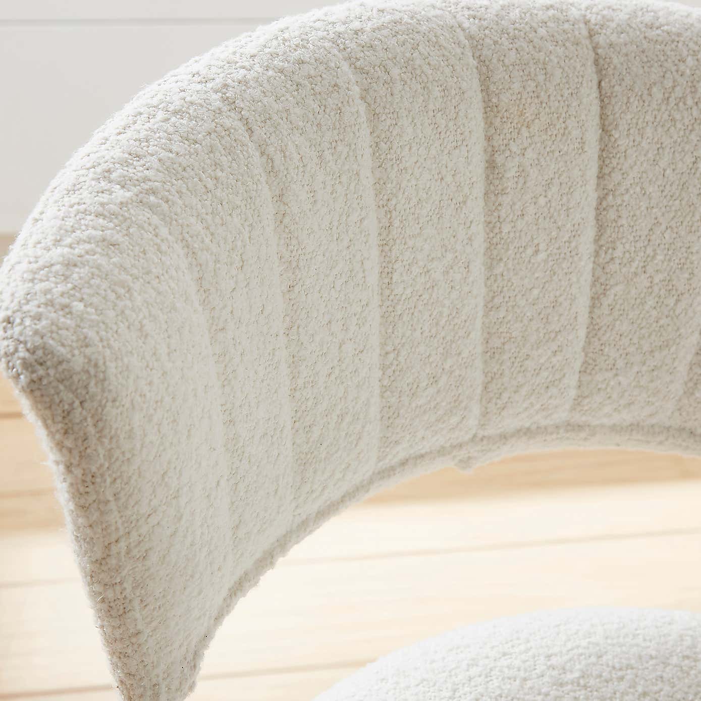 Kendall Bar Stool, Boucle