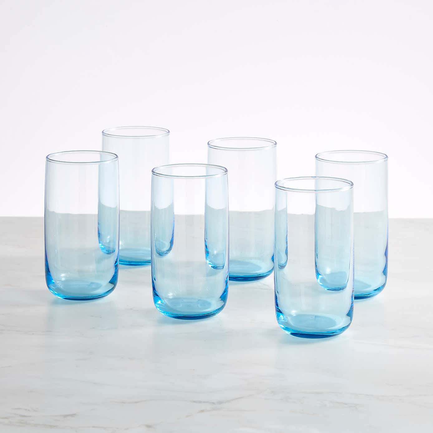 Set of 6 Iconic Highball Glasses