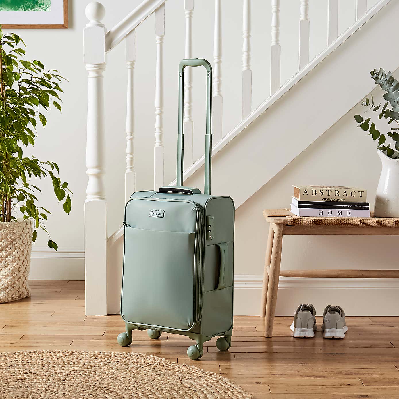 IT Luggage Lustrous Soft Shell Suitcase