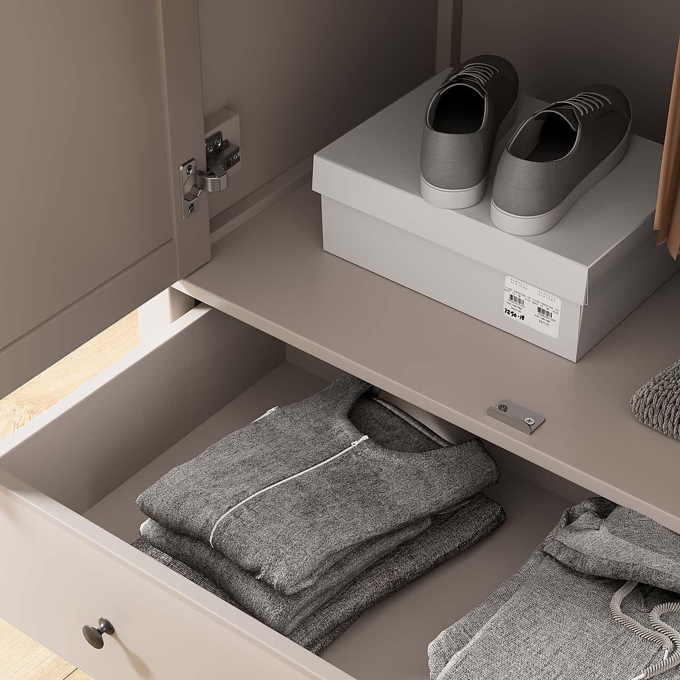 Lynton Grey Gents Wardrobe