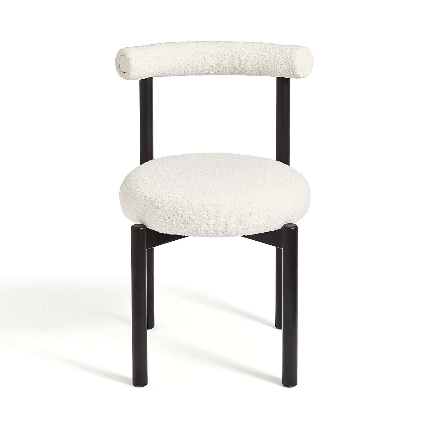 Violeta Dining Chair, Boucle