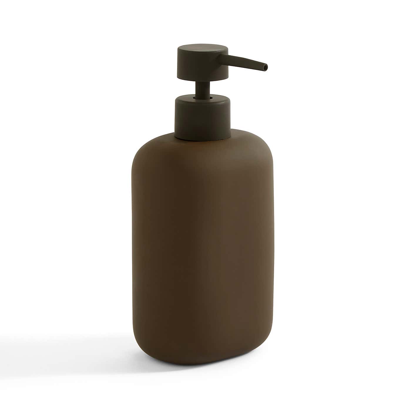Chocolate Ceramic Soap Dispenser
