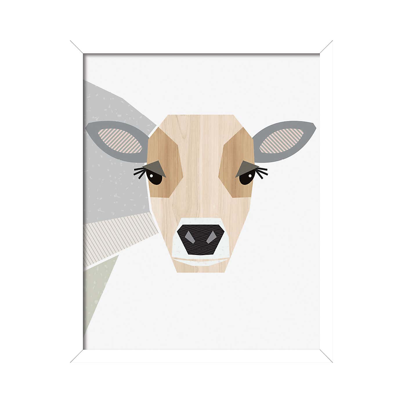 The Art Group Cow Framed Print