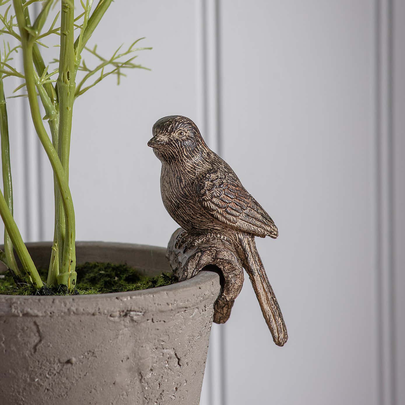 Set of 2 Betsie Bird Pot Hangers