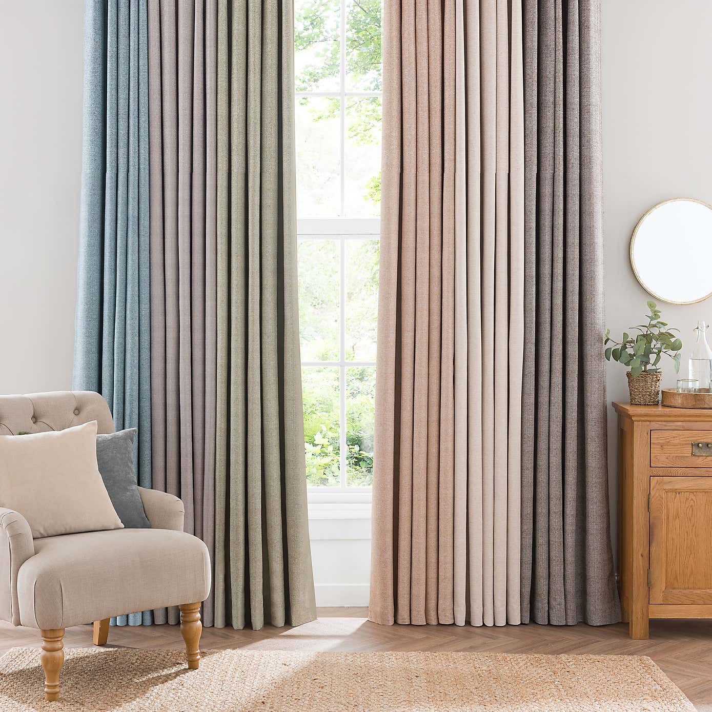 Elmore Blackout Eyelet Curtains