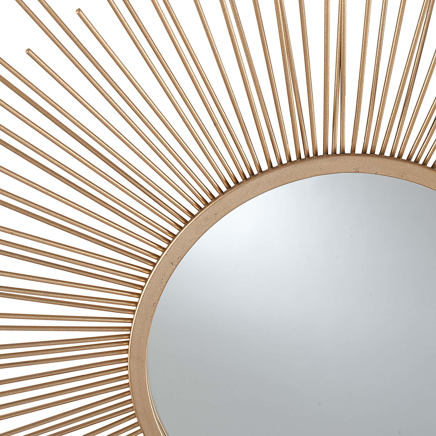 Starburst Round Wall Mirror