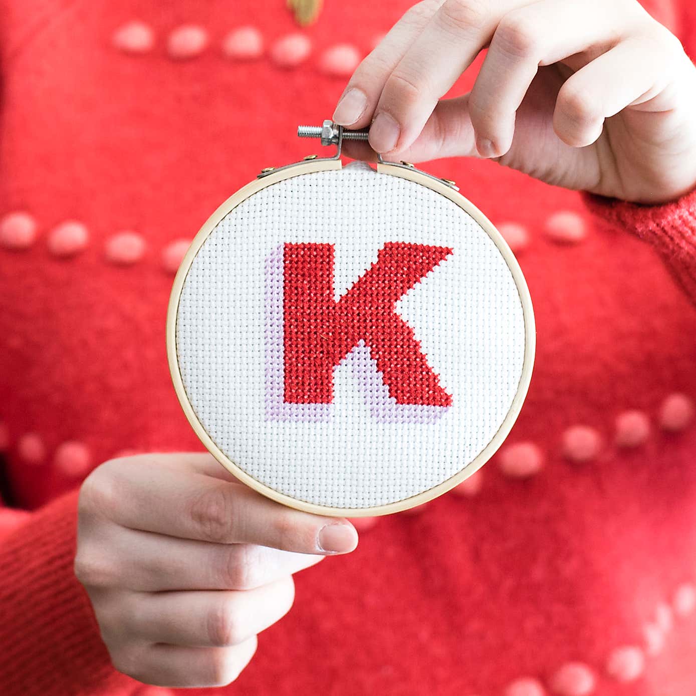 Cotton Clara Drop Shadow Alphabet Cross Stitch Kit