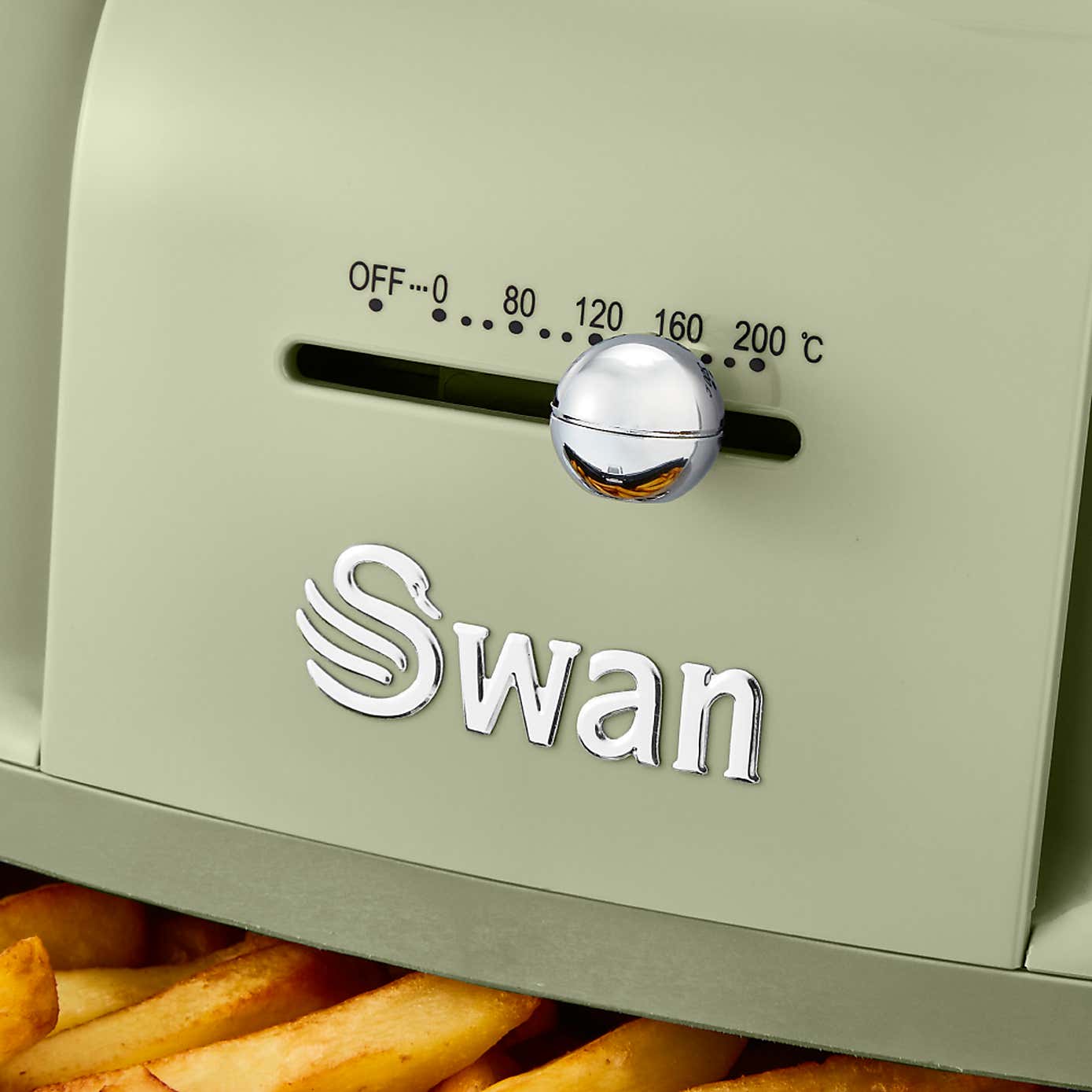 Swan Retro Manual Air Fryer
